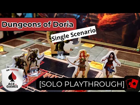 Playthrough | Dungeons of Doria (Single Scenario: Rescue the Prisoner)