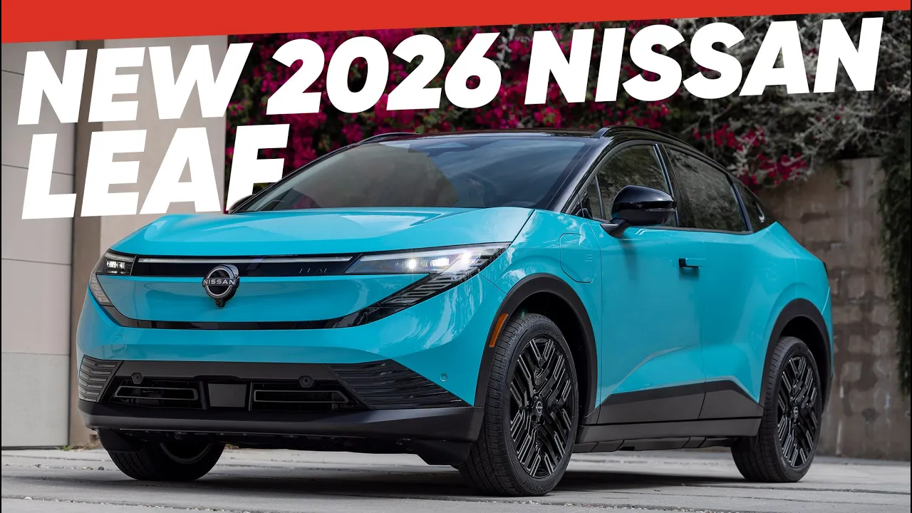 2026 Nissan Leaf First Look Review: All-New Design and 303 Miles of Estimated Range