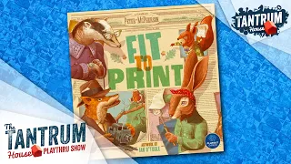 Fit To Print Playthru