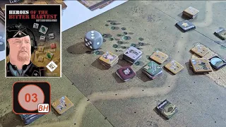 Heroes of the Bitter Harvest solo fr03: sc01: Queen's Pawn to Queen's Three solo vs solo