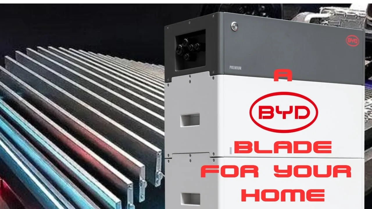 A Blade Battery for your home! BYD Battery Box