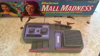Mall Madness 1996 Board Game Electronic Speaker Unit Test Game