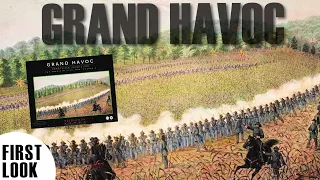 Grand Havoc First Look | US Civil War Wargame | Battle of Perryville | Board Game
