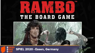 Rambo: The Board Game — game preview at SPIEL.digital 2020