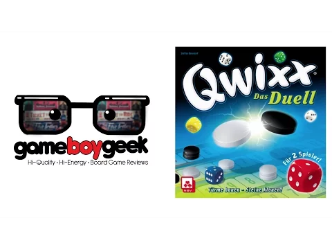 Qwixx Duel Review with the Game Boy Geek