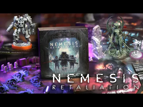 NEMESIS Retaliation - Fast Detailed Unboxing ( On Table: High Quality 4K )
