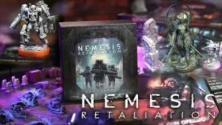 NEMESIS Retaliation - Fast Detailed Unboxing ( On Table: High Quality 4K )