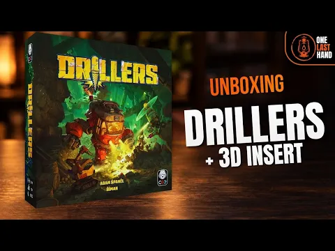 Drillers | Unboxing & 3D-Printed Organizer