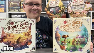 Honey Buzz Erweiterung Herbstfülle + Das Füllhorn + Fall Player Pieces (Skellig Games)
