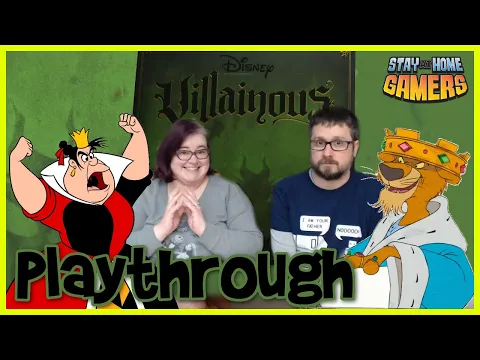 Villainous Playthrough: Queen of Hearts vs Prince John [2 Player Gameplay]