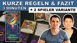 Die Gefährten Das Stichspiel Brettspiel Kooperatives Kartenspiel für Herr der Ringe Fans