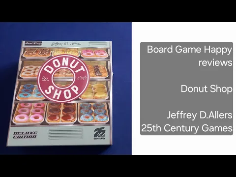 Donut Shop review by Board Game Happy