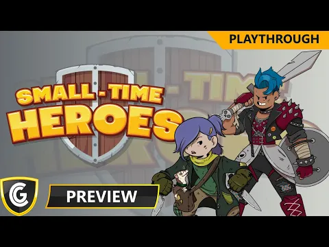 Small-Time Heroes | Preview Playthrough (Co-op)