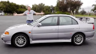 The Mitsubishi Lancer Evolution IV is a Forbidden Awesome Sport Sedan