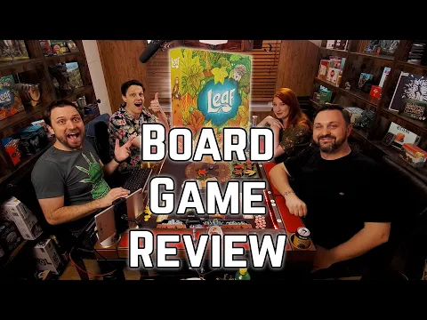 Board Game Review - Leaf from Weird City Games - First Play Thoughts