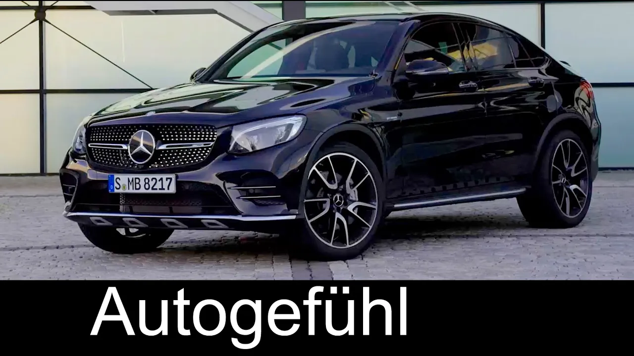 New Mercedes-AMG GLC 43 Coupé Preview Sound/Exterior neu 2017