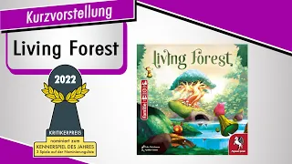 LIVING FOREST - Nominiert KENNERSPIEL DES JAHRES 2022 - Kurzvorstellung - Spiel doch mal!