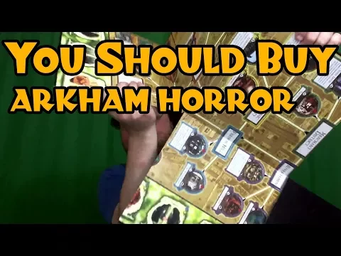 ARKHAM HORROR -- Why You Should Buy a Boardgame (in 5 Minutes)