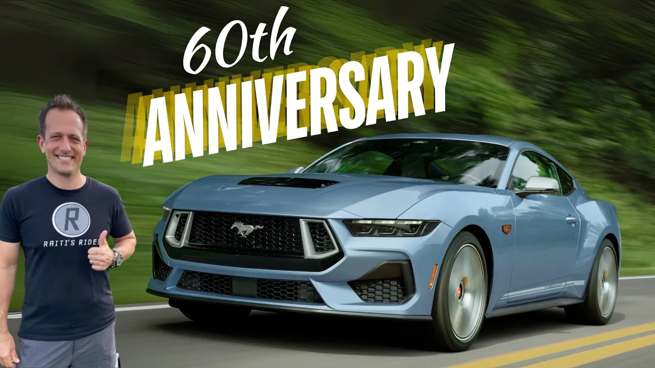 Is the 2025 Ford Mustang 60th Anniversary Edition a special V8 performance car?