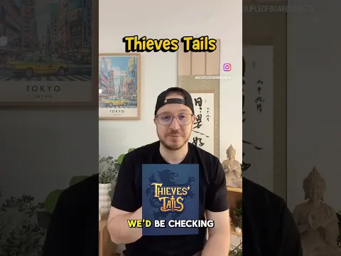 A board game you must check out!!! Thieves’ Tails - it’s going to be big!!!