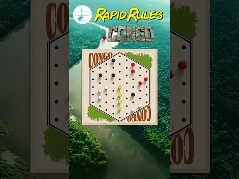 Rapid Rules: Learn to play Congo - a pioneering 4-player area control game over 100 years old.