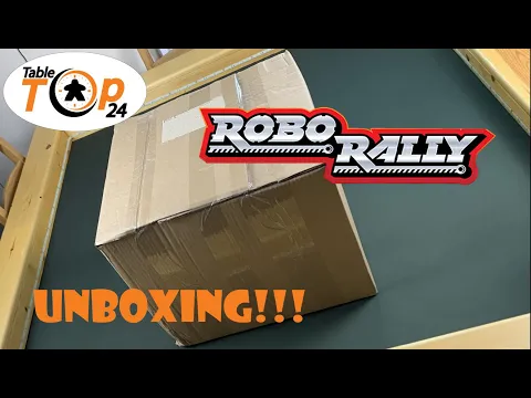 RoboRally - Tabletop 24 Unboxing
