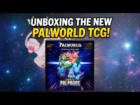 First Look at Palworld Dawn of Palpagos TCG Cards | Jake & Cierra React
