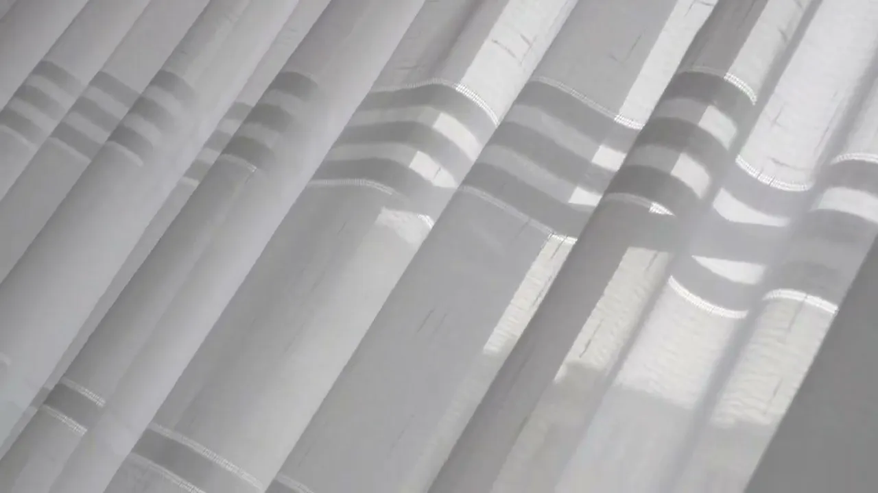 Тюль льон зі смужками DX-16-26 Тюль льон зі смужками DX-16-26