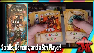 SILENT unboxing: Lux et Tenebrae expansion for Res Arcana