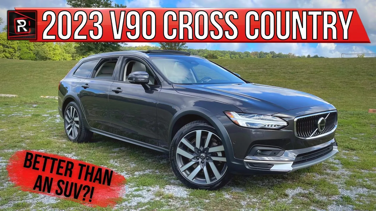 The 2023 Volvo V90 B6 Cross Country Is A Lifted Luxury Hybrid Wagon For Families