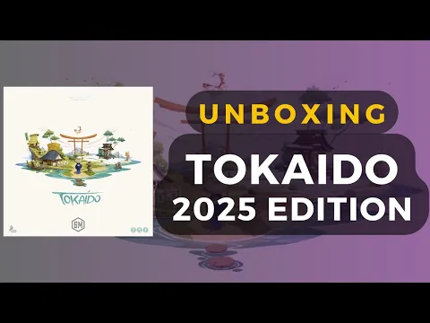 Tokaido - Stonemaier 2025 Edition - Board Game Unboxing | DaniCha