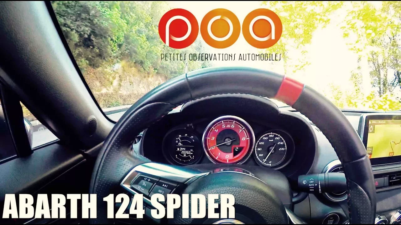 ABARTH 124 SPIDER, MIEUX QUE LA MX5 ?