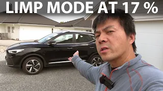 Testing for battery fault in MG ZS EV