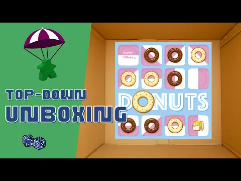 Donuts Board Game Unboxing / Chocolate or Maple?