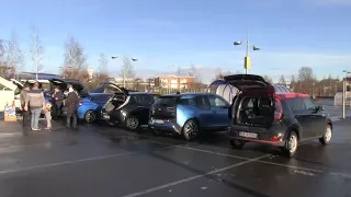 Cargo space in popular EVs