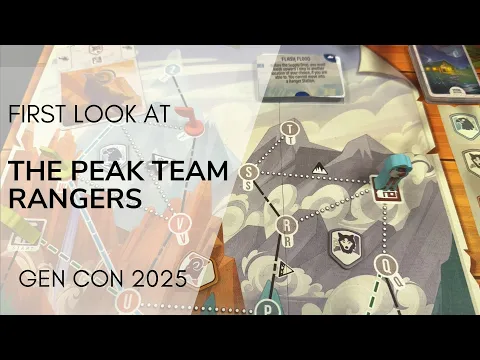 First Look at The Peak Team Rangers - GenCon 2025