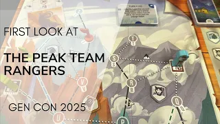 First Look at The Peak Team Rangers - GenCon 2025