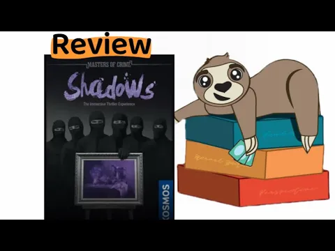 Masters of Crime: Shadows- Board Game Review |Tom Vasel should play this one!|