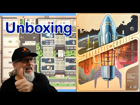Galactic Cruise | Board Game Unboxing | Kinson Key Games | Future CEO inc Expansions and deluxe bits