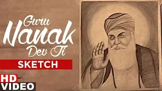Shri Guru Nanak Dev Ji Sketch (Making) | 550th Gurpurab Special | Speed Records