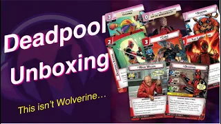 Marvel Champions | NeXt Evolution | Unboxing | Deadpool | Protection | X-Force Impressions | Solo