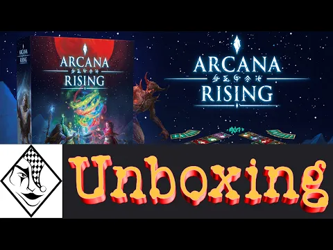 Arcana Rising Unboxing (Kickstarter Edition)