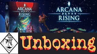 Arcana Rising Unboxing (Kickstarter Edition)