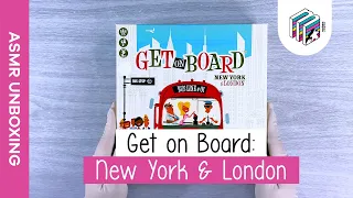 Get on Board: New York & London [ASMR Unboxing]