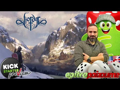 Fjordar - Crowdfunding Preview (How to Play & Review) (EN) | Epitrapaizoume