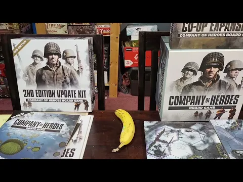 Hair Brained Games Unboxing - Company of Heroes 2nd Edition All-in