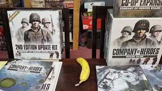Hair Brained Games Unboxing - Company of Heroes 2nd Edition All-in