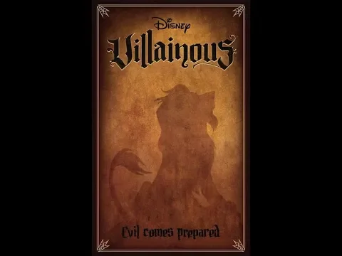 Dad vs Daughter - Villainous: Evil Comes Prepared - Unboxing
