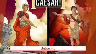Caesar!: Seize Rome in 20 Minutes! [Board Game] - Unboxing