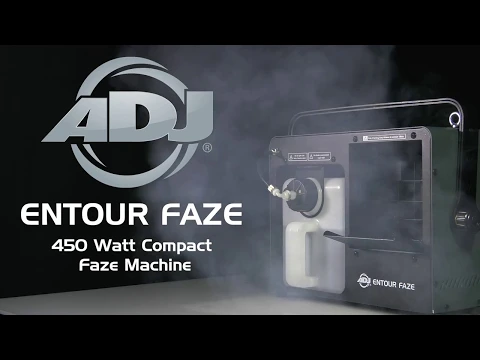 Product video thumbnail for ADJ American DJ Entour Faze 450W Faze Machine with DMX